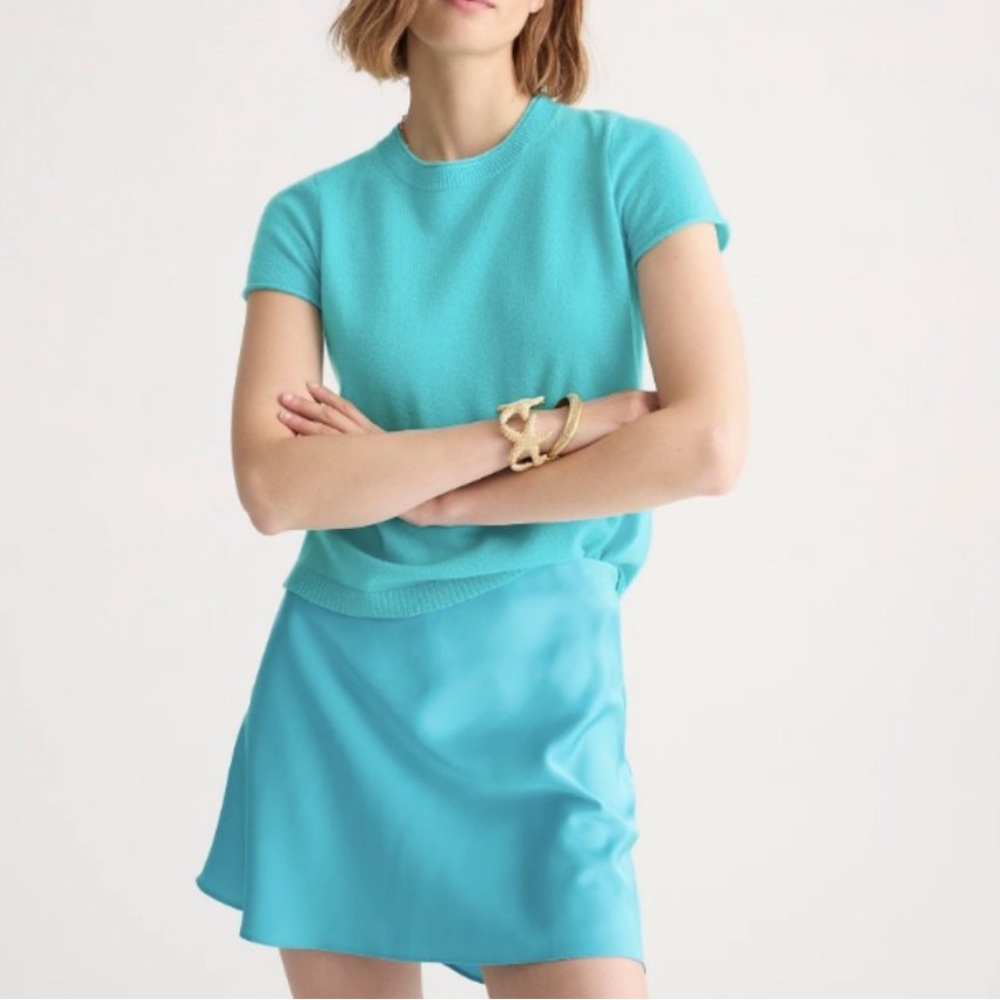 Jcrew Relaxed Cashmere Tee